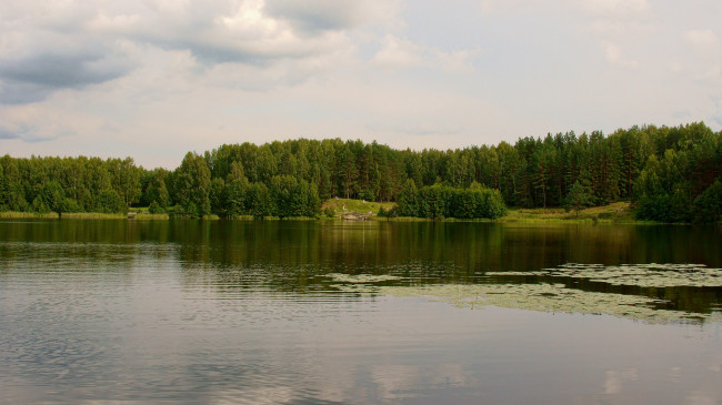 Обои картинки фото оз, светлояр, природа, реки, озера, озеро, вода, лес