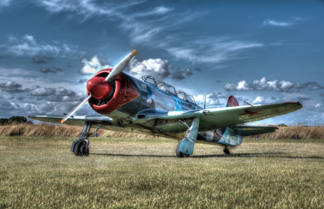 Обои картинки фото classic russian yak 11, авиация, лёгкие одномоторные самолёты, спарка