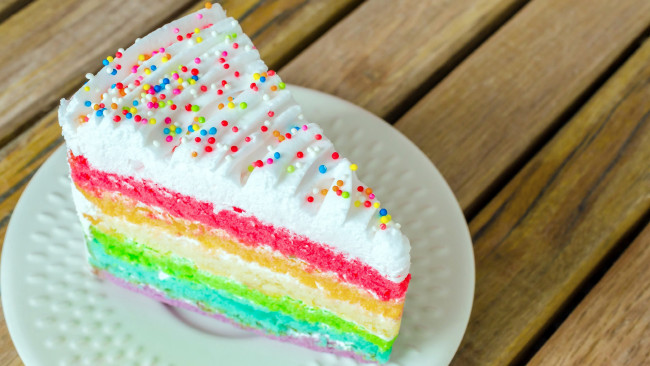 Обои картинки фото еда, торты, разноцветный