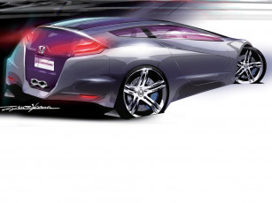 Картинка cr concept автомобили рисованные