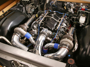 Картинка oldsmobile toronado автомобили двигатели