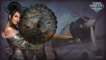Картинка видео+игры world+of+warplanes игра арт девушка модель симулятор онлайн of warplanes world