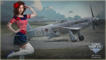 Картинка видео+игры world+of+warplanes симулятор of world онлайн арт модель девушка игра warplanes
