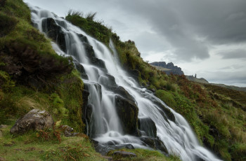 Картинка природа водопады поток