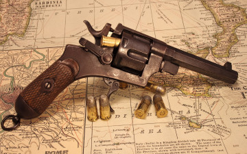 Картинка оружие револьверы револьвер патроны карта