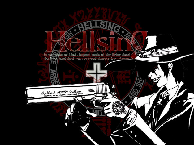 Обои картинки фото аниме, hellsing