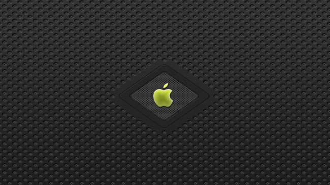 Обои картинки фото компьютеры, apple, сетка, яблоко, логотип