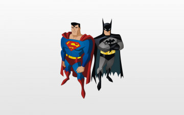 обоя бэтмен, супермен, мультфильмы, unknown, разное, batman, superman