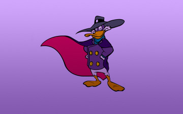 Картинка Черный плащ мультфильмы darkwing duck