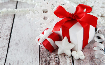 Картинка праздничные подарки+и+коробочки лента звездаподарки бантики christmas рождество новый год доски