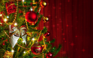 Картинка праздничные Ёлки шары елка украшения рождество новый год decoration christmas new year