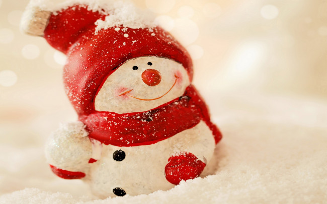 Обои картинки фото праздничные, снеговики, зима, снег, новый, год, снеговик, christmas, merry, snow, winter