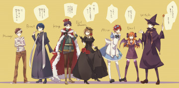 Картинка аниме gekkan+shoujo+nozaki-kun персонажи