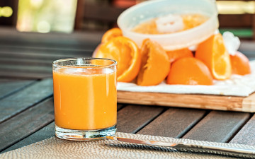 Картинка еда напитки +сок апельсиновый стакан
