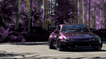 Картинка автомобили 3д автоммобиль фиолетовый
