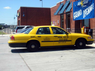 Картинка ford crown victoria taxi автомобили