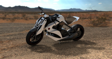 Картинка мотоциклы 3d концепт izh иж 2012