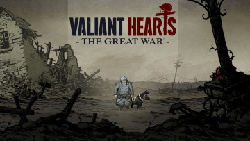 обоя valiant hearts,  the great war, видео игры, - valiant hearts, war, great, the, hearts, valiant, адвенчура, головоломка, квест