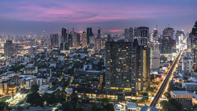 Обои картинки фото bangkok city, города, бангкок , таиланд, простор