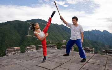 обоя the karate kid , 2010, кино фильмы, каратэ-пацан, драма, спорт, джеки, чан, джейден, смит, сша, китай
