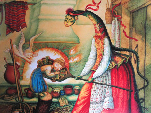 Картинка штанко иллюстрации украинским народным сказкам фэнтези существа
