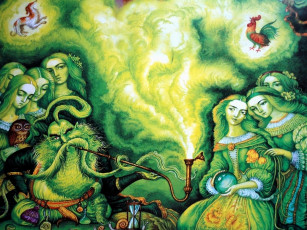 Картинка штанко иллюстрации украинским народным сказкам фэнтези магия