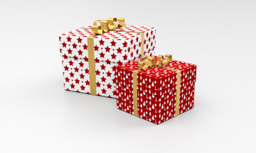 Картинка праздничные подарки+и+коробочки подарки коробки ленты