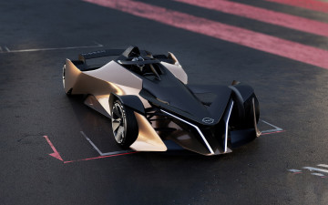 Картинка спорт автоспорт 2021 nissan ariya single seater concept 4k вид спереди экстерьер автомобили будущего гоночные машины японские ниссан концепт