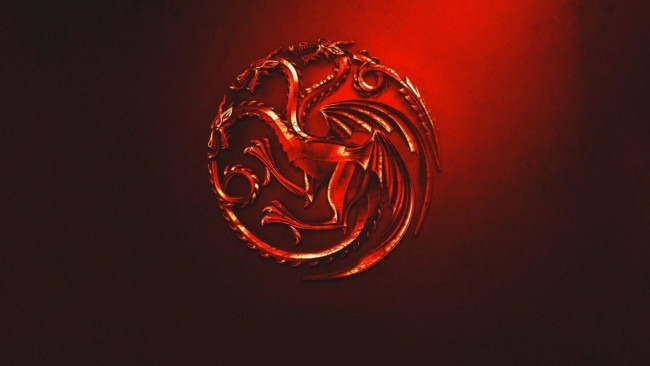 Обои картинки фото кино фильмы, house of the dragon , сериал, дракон, эмблема