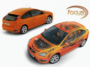 обоя ford, focus, автомобили
