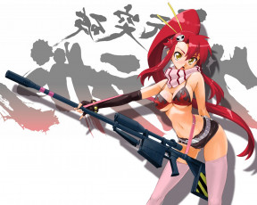 Картинка аниме tengen toppa gurren lagann yoko littner