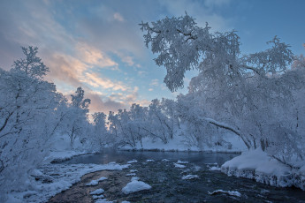 Картинка природа зима простор