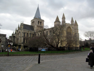 обоя the cathedral, rochester, kent, uk, города, замки англии, the, cathedral