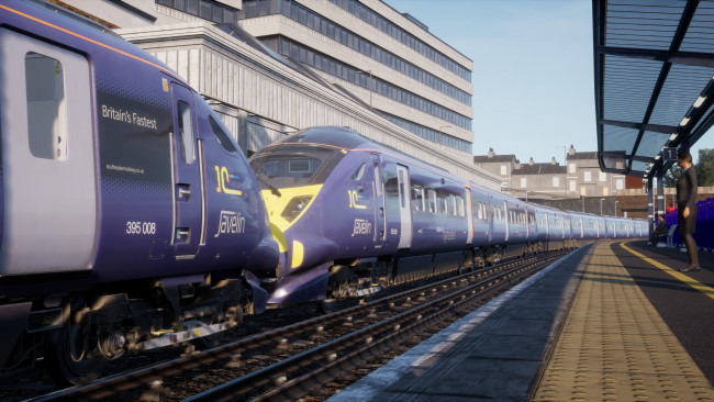 Обои картинки фото видео игры, train sim world 2, поезд, вокзал, город