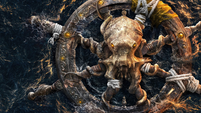 Обои картинки фото видео игры, skull and bones, skull, and, bones
