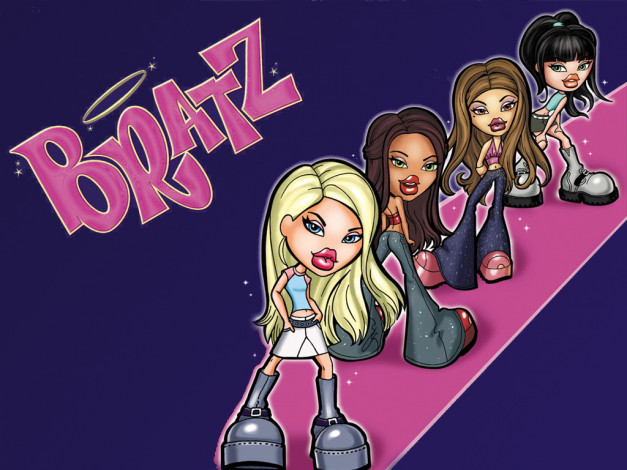 Обои картинки фото мультфильмы, bratz