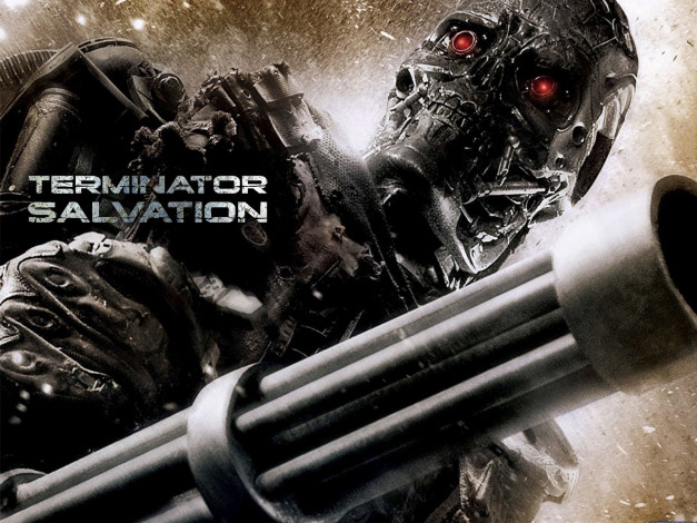 Обои картинки фото terminator, salvation, the, future, begins, видео, игры