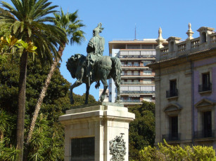 Картинка города памятники скульптуры арт объекты испания валенсия