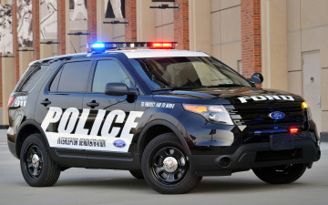 Картинка автомобили полиция ford police interceptor