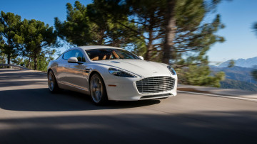 Картинка автомобили aston martin rapide s sports car