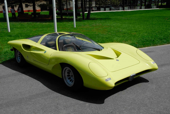Обои картинки фото alfa romeo tipo concept 1969, автомобили, alfa romeo, concept, салатовый, tipo, alfa, romeo, 1969