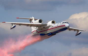 Картинка be-200 авиация самолёты+амфибии пожарный
