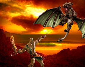 Картинка god of war видео игры