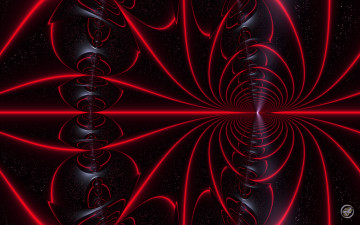 Картинка 3д графика fractal фракталы фон цвета узор