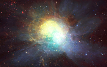 Картинка nebula космос галактики туманности туманность звезды