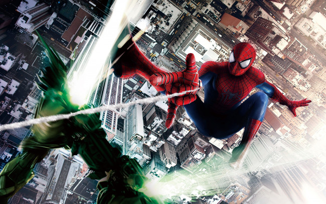 Обои картинки фото the amazing spider-man 2, кино фильмы, новый, человек, паук, 2