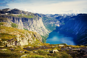 Картинка lofoten+норвегия природа реки озера озеро норвегия лофотен lofoten пейзаж горы фьорд