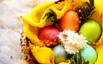 Картинка праздничные пасха праздник яйца spring eggs easter holidays