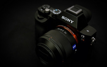 Картинка бренды sony камера фотоаппарат черный