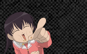 Картинка azumanga+daioh аниме улыбка
